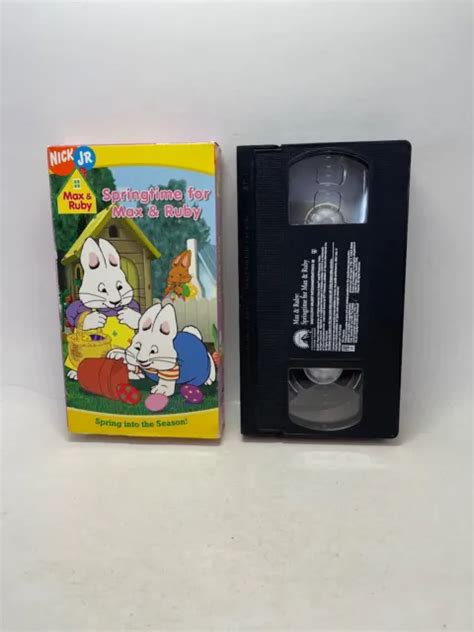 Max And Ruby Springtime For Max And Ruby Vhs 2005 1234 Picclick