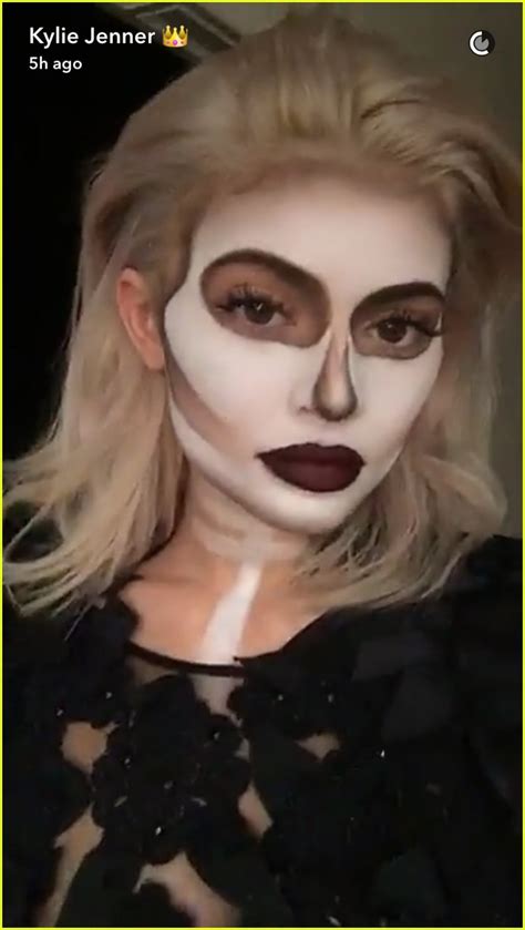 Kylie Jenner Tyga Dress As The Dead For Halloween Dinner Party