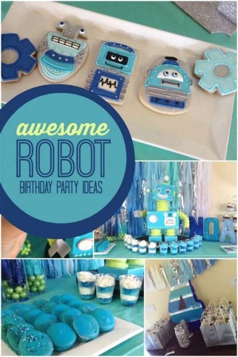 30 Robot Birthday Parties You Will Love Spaceships And Laser Beams