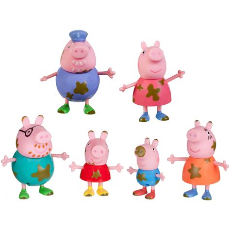Tv And Movie Character Toys Mummy And Peppa Peppa Pig Muddy Puddles Twin