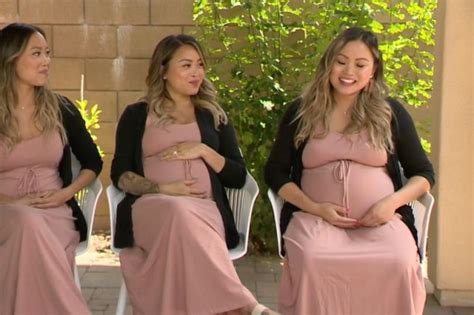 Triplet Sisters All Fall Pregnant At The Same Time Metro News