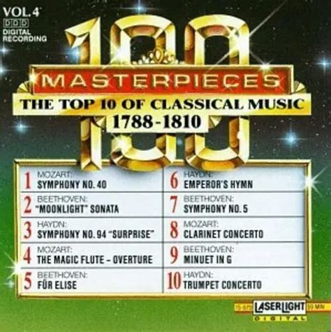 100 Masterpieces Vol4 The Top 10 Of Classical Music 1788 1810 799 Picclick