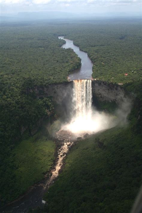 Kaieteur Falls Guyana Waterfall Beautiful Waterfalls Beautiful Places