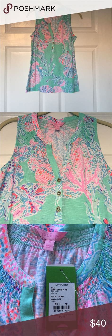 Lilly Pulitzer Essie Top Lilly Pulitzer Tops Lilly Pulitzer Tops