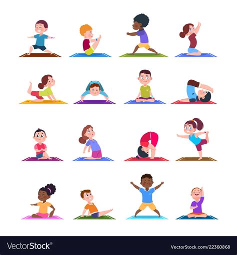 Cartoon Yoga Poses Ideas Pictures