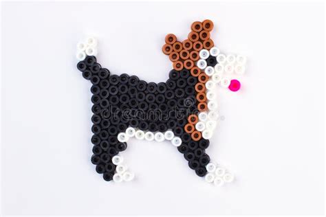 Perler Bead Dog Stock Photo Image Of Concept Abstract 130015136