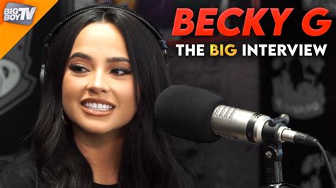 Becky G Talks New Album Working With Bad Bunny Empowerment And Her