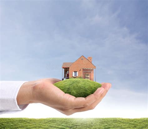 House In Hand Stock Photo Image Of Hands Professional 29019412
