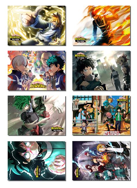 Buy My Hero Academia Japan Anime Mha S Hd Anime Art Prints For Home