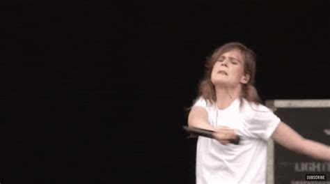 Christine And The Queens Dab By Govball Nyc Find Share On Giphy