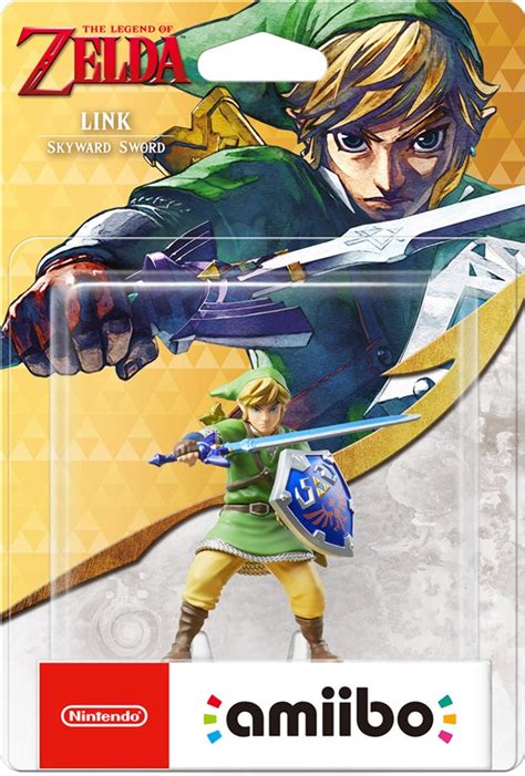 Amiibo Collection The Legend Of Zelda Link Skyward Sword Amazon Fr Jeux Vid O