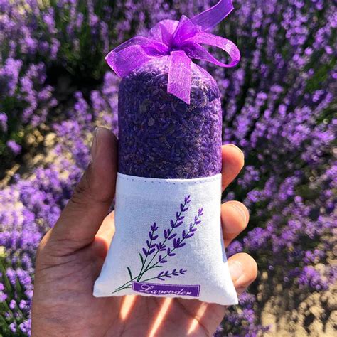 New Natural Lavender Bud Dry Flower Sachet Bag Car Room Aromatic Air