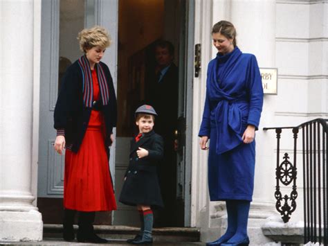 What Princess Diana Told William On His First Day Of School Princess