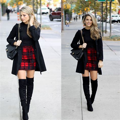Best Outfits To Wear With Thigh High Over The Knee Boots Stylewile