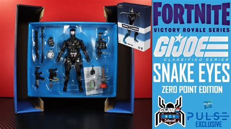 Fortnite X Gi Joe Classified Snake Eyes Zero Point Edition Victory