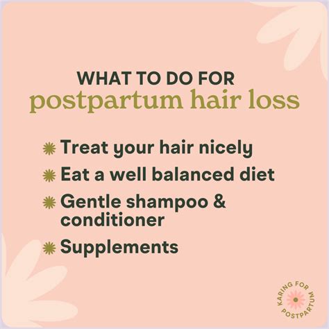 Postpartum Hair Loss Karing For Postpartum