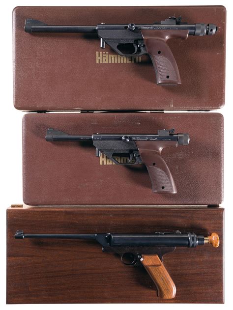 Brown Pneumatic Pistol Etc Rock Island Auctions Airguns Vintage