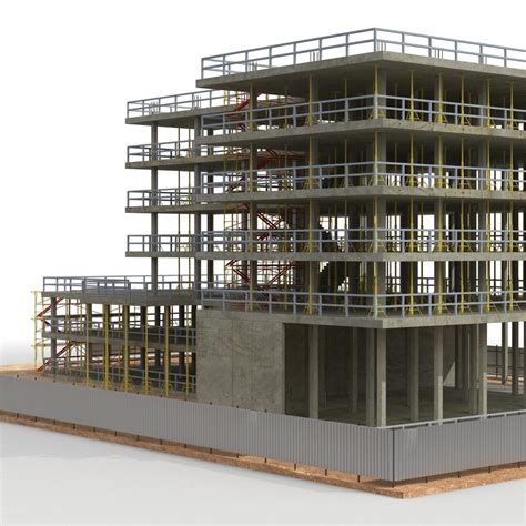 3d Building Construction Model