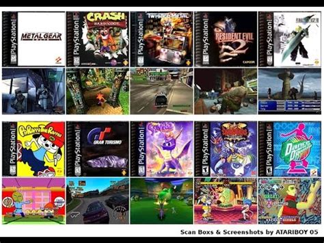 You should try out all of them now! TOP 100 list BEST PS1 GAMES of all time original ...