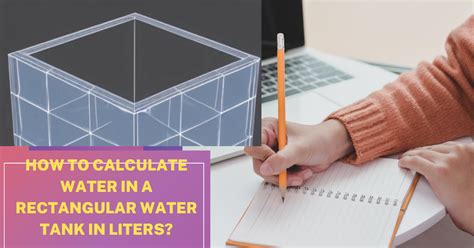 How To Calculate Water In A Rectangular Water Tank In Liters Eng