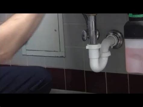 Trap should be directly below the fixture if possible.on sinks the offset from the fixture drain to the trap is. How to install a new Sink Tailpiece and P Trap - YouTube