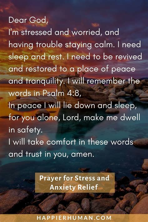 prayer for anxiety worry and fear churchgists