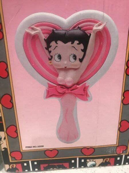 Betty Boop Bed Of Roses Hand Mirror For Sale Online Ebay