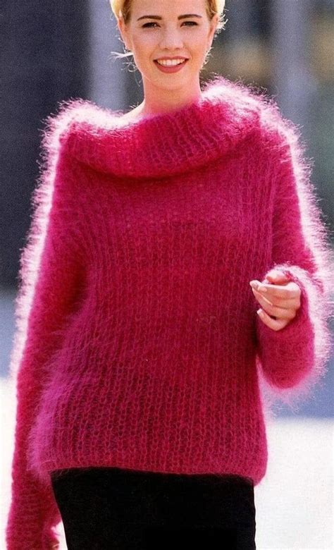 Women Sweater Mohair Sweater Hand Knit Women Cardigan Angora Wool Cardigan Arm Knitting Women