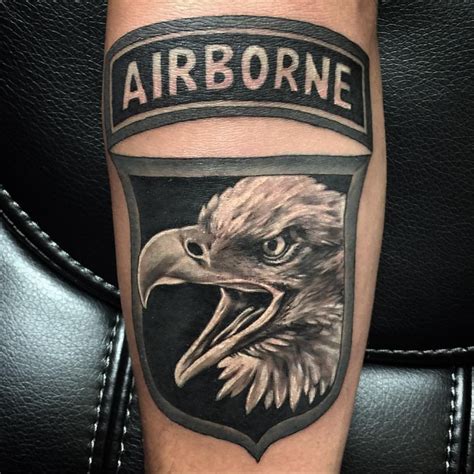 101st Airborne Eagle Tattoos