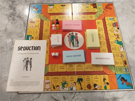 Seduction A Swinging Party Board Game For Swinging Couples Vintage