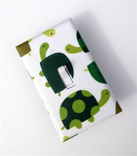Cute Turtle Light Switch Cover Turtle Room Turtle Nursery Baby Room Neutral Gender Neutral