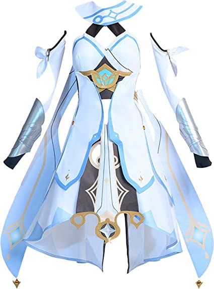 Genshin Impact Cosplay Traveler Lumine Carnival Halloween Costumes