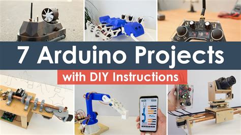 10 Arduino Projects With Diy Step By Step Tutorials Vlrengbr