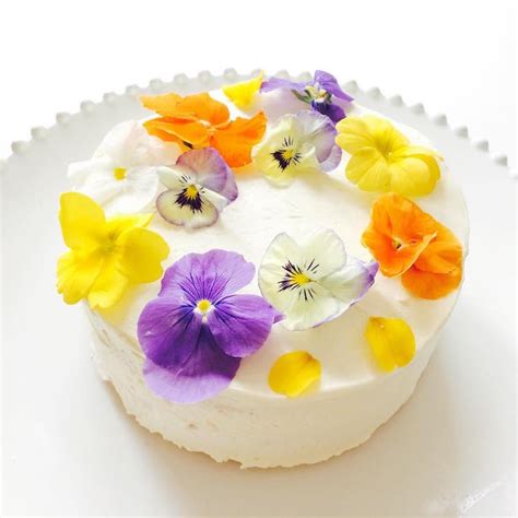 Edible Flower Cakes Let You Enjoy Beautiful Blooms In Sight And Taste