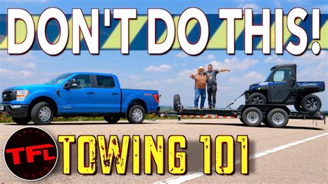 Heres The Right And Wrong Way To Set Up Your Trailer When Towing