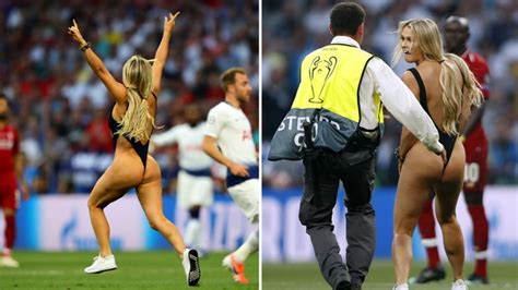 Champions League Streaker Kinsey Wolanski Says She Will Be Able To