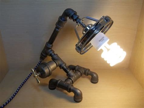 Steampunk Lamps Made From Recycled Junk Diy