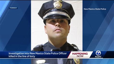 Investigation Into New Mexico State Police Officer Killed In The Line Of Duty Youtube