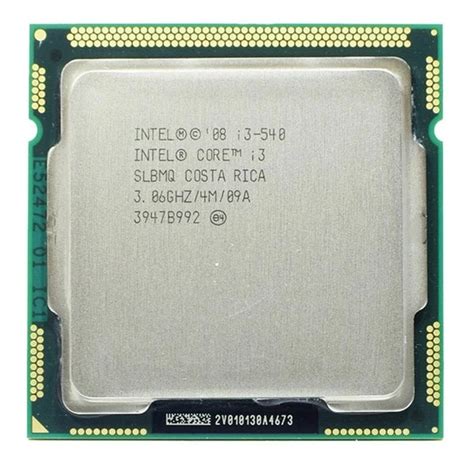 Procesor Pc Intel Core I3 540 306 Ghz Socket Lga 1156 Functional