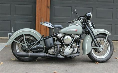 Basement Find 1947 Harley Davidson Fl Knucklehead Barn Finds