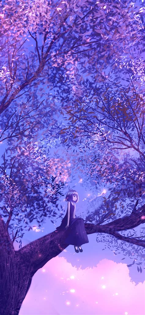 If there is no picture in this collection that you like, also look at other collections of backgrounds on our site. 1242x2688 Anime Girl Sitting On Purple Big Tree 4k Iphone ...