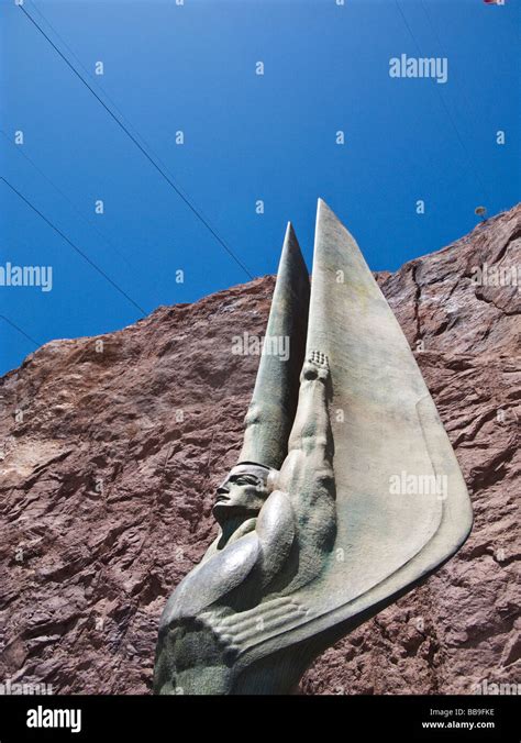 Hoover Dam Memorial Stock Photo Alamy