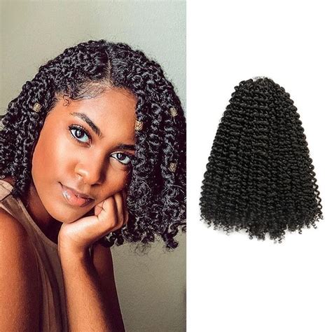 Water Wave Synthetic Crochet Braids For Passion Twist Short Crochet