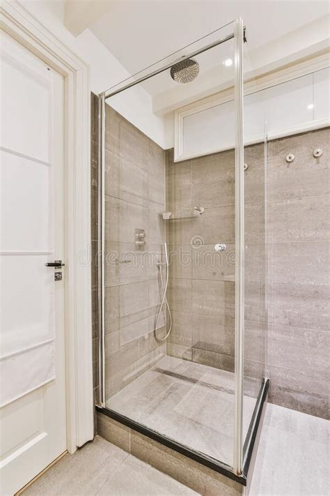Modern Shower Stall Stock Photo Image Of Interior Shower 220114832