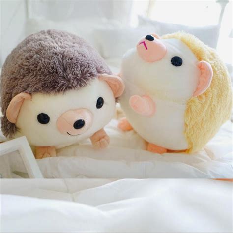 Creative Cute Round Fat Hedgehog Plush Toys Stuffed Animal Soft Plush