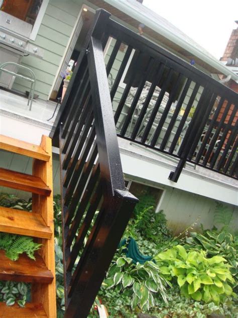 North Vancouver ~ New Deck Stairs And Railings Deck Pros Construction And Railing Inc