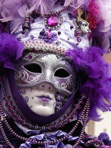 Purple Carnevale Mask Carnival Masks Venetian Carnival Masks Venice Mask