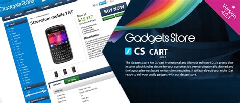 Gadgets Store Cs Cart Template 401