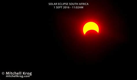 Photos Of The Solar Eclipse From South Africa September 2016