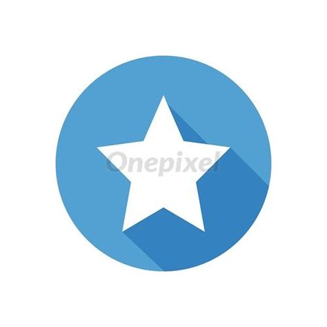Blue Circle With White Star Logo Logodix